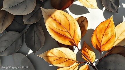 autumn leaves background