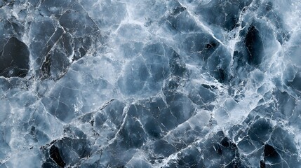 Obraz premium A Dynamic Pastel Hydrodip Marble Shiny Texture Pattern Highlighting Fresh Silver, Black, and Sky Blue Elements