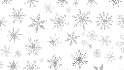 Snowflakes - Abstract Gold Star Falling Soft Focus Background, 3D rendering.