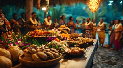 A Cultural Explosion in Fiji: Traditional Foods and Community Dance Celebrating New Year with Joy