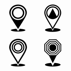 Versatile Location Pin Vector Design Bundle.