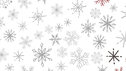 Abstract Gold Star Falling Soft Focus Background, 3D rendering.