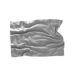 Wrinkled Fabric, Grayscale Texture