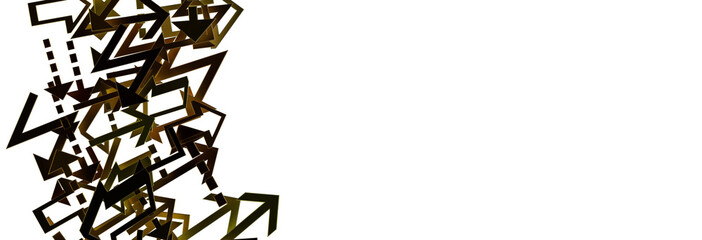 Abstract Arrow Chaos Background