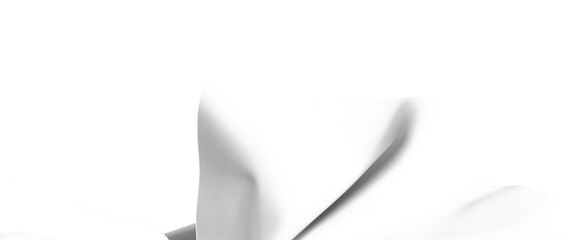 Abstract White Fabric