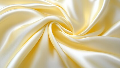 Obraz premium Light Yellow Canvas Fabric For Upholstery And Textile Applications. A Durable And Versatile Material Suitable For Creating Furniture, Curtains, And Decorative Pieces.