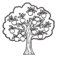 Fototapeta premium Simple, Easy, and Large Print Designs for Adults and Kids. Bold and easy coloring page