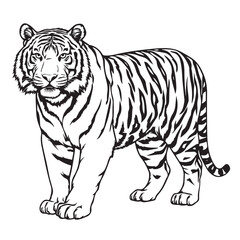 Simple, Easy, and Large Print Designs for Adults and Kids. Bold and easy coloring page