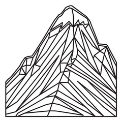 Simple, Easy, and Large Print Designs for Adults and Kids. Bold and easy coloring page