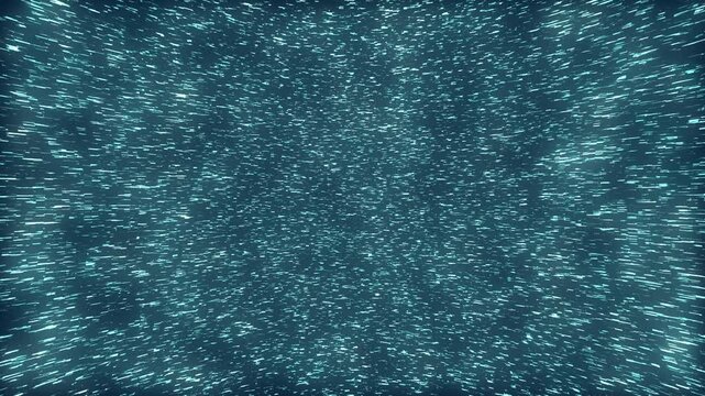 Blue Digital Data Background Video