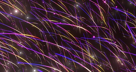 Abstract Neon Lights Background