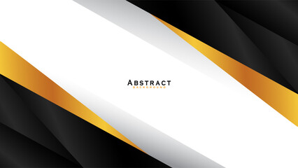 Abstract black and gold  luxury background