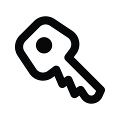 Key icon in trendy flat style isolated on background. Key icon page symbol for your web site design Key icon logo, app, UI. Key icon Vector illustration, EPS10.