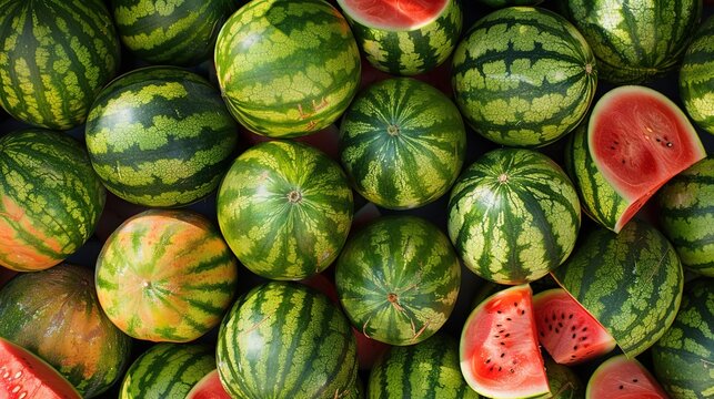watermelon seamless pattern wallpaper