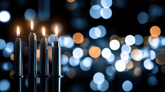 Candlestick chart demonstrates market fluctuations and trading activity, featuring a blue theme rich in financial data for business insights