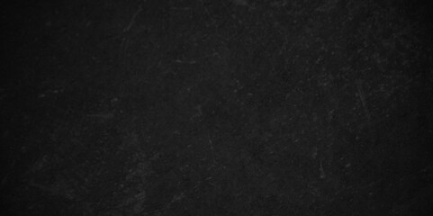 Empty abstract dark black backdrop grunge cement wall. black stone marble concrete wall grunge texture background. Black texture chalk board and black board background. stone concrete texture.