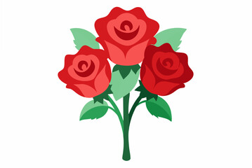 red rose