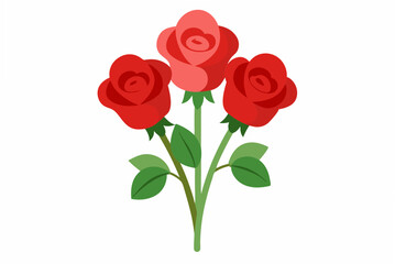 Fototapeta premium bouquet of roses