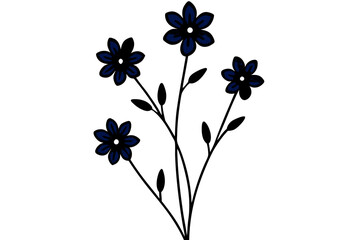 background with flowers