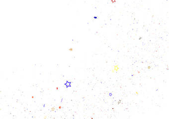 Colorful Confetti Stars