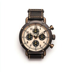 Stylish chronograph watch with a unique design, perfect for fashion enthusiasts and timepiece collectors.