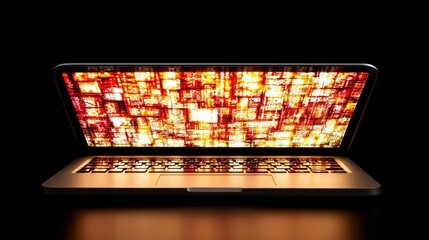 Digital art creation modern workspace graphic design digital environment close-up view creative concept