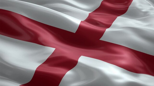 st patrick country flag waving for 10 seconds in high quality