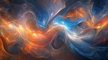 Fototapeta premium Galactic Tapestry: Weaving the Wonders of the Universe's Cosmic Fabric