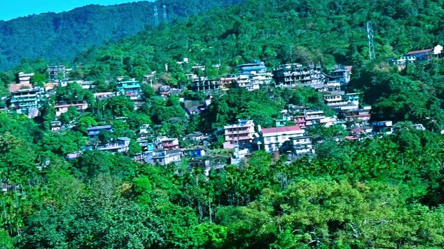 Beautiful Nature view of jaflong hill