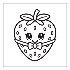 Bold and Easy Valentine's Day Coloring Page For Kids and Adults