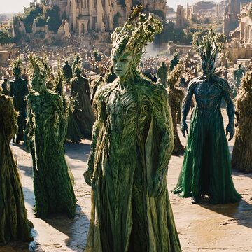 The Plantoid Council is holding a very important meeting to discuss the future of their utopia.