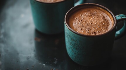 Hot Chocolates in Clean High Contrast Natural Lighting