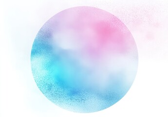Pastel Gradient Circle Design