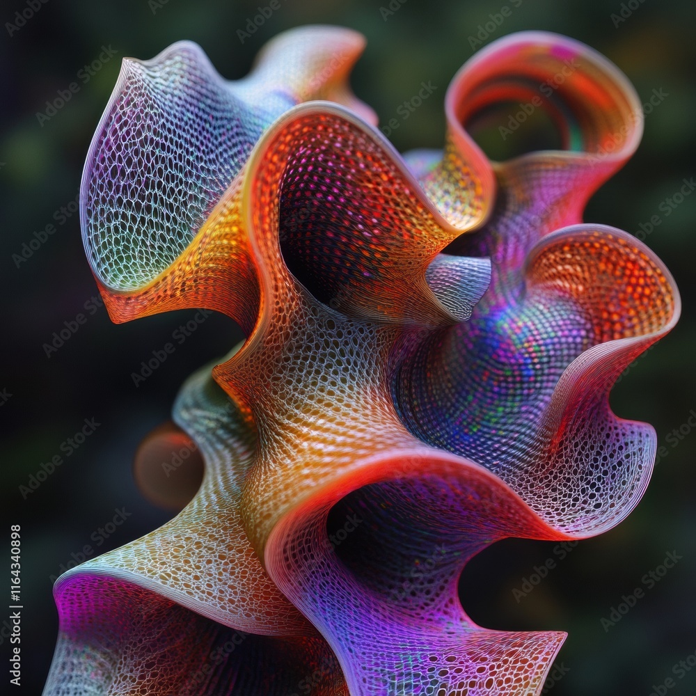 Poster colorful flower bouquet wrapped in kraft paper ready for presentation with empty space for text. gen