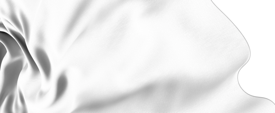 Abstract White Fabric Texture Background
