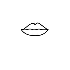 Lips Line Icon