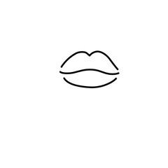 Lips Line Icon