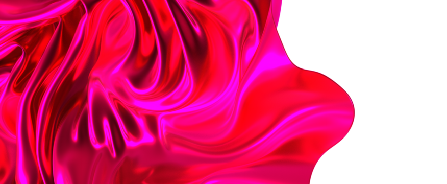 A luxurious flowing piece of burnt orange satin fabric It s ready to reveal something special