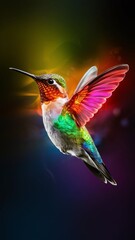 Fototapeta premium hummingbird in flight