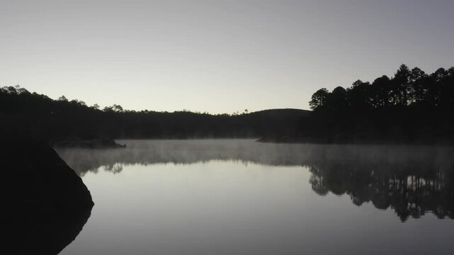 sunrise on the lake