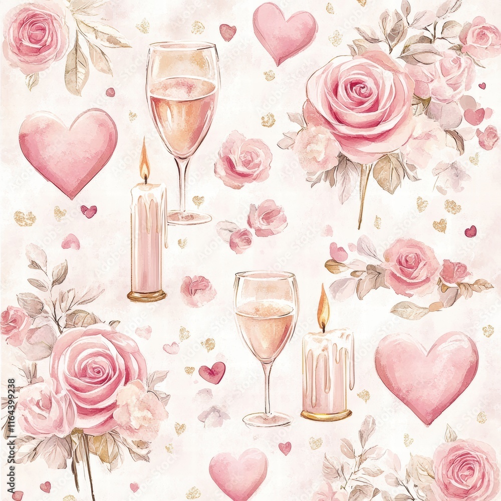 Poster brightly colored flower bouquet wrapped in kraft paper with plenty of empty space for your text or m