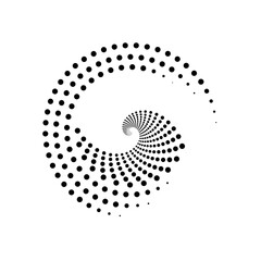 golden ration fibonacci pattern for logo icon background web graphic tattoo. vector illustration.