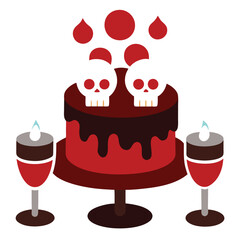 Imagina un pastel de chocolate cubierto con una capa suave de glaseado, decorado con chispas de chocolate, frutas frescas y un toque de crema batida. ¡Delicioso!