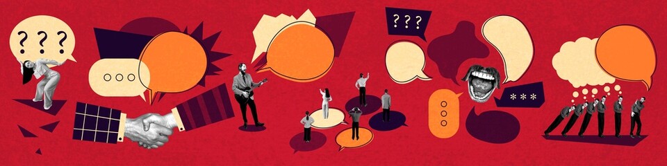 Speech Bubble Business Concept