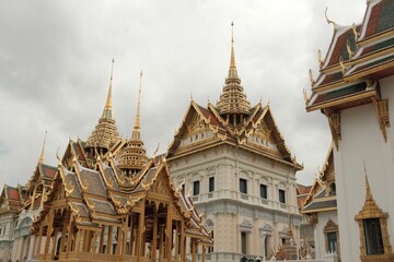 Fototapeta premium The Grand Palace in Bangkok, Thailand.