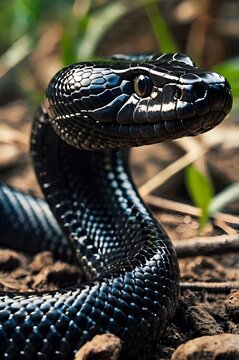 A black cobra
