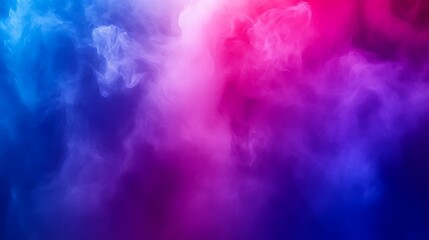 Abstract Colorful Smoke Swirls Background Image