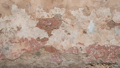 Obraz premium Ancient Peeling Wall Texture with Vintage Charm