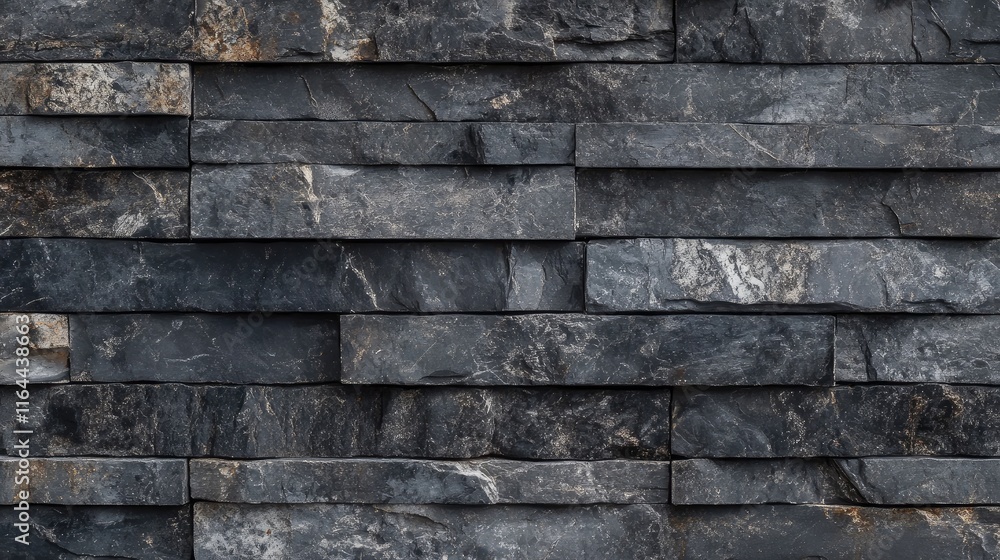 Poster dark horizontal slate stone texture ideal for backgrounds and design applications