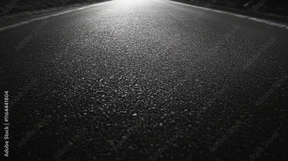 Poster Textured Black Asphalt Surface for Background and Design Elements High-Quality Image for Creative Projects and Digital Art